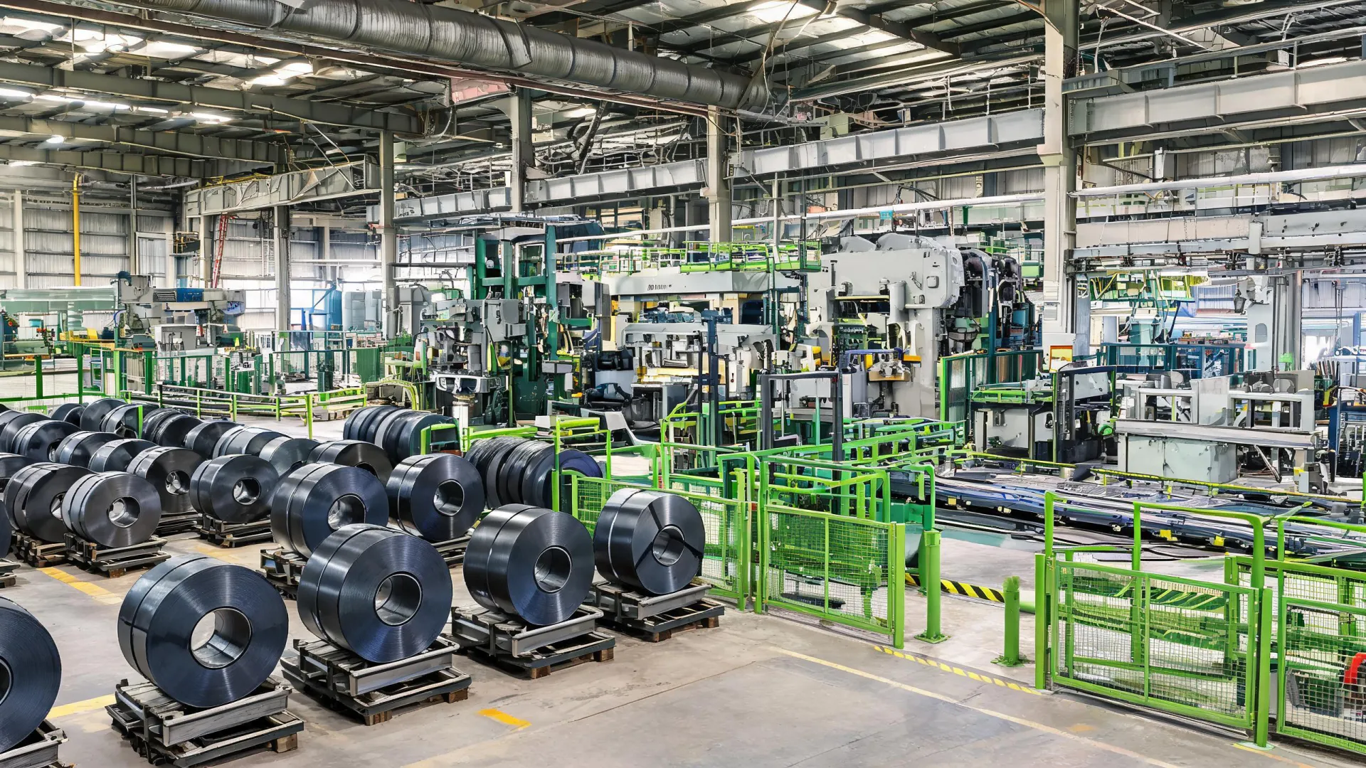 Automotive steel mill supply